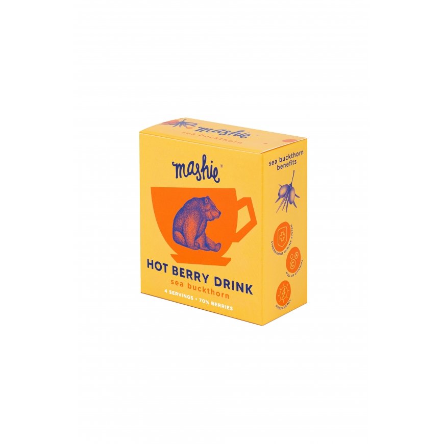 Nordic Berry Uogų tyrė, MASHIE Original, astelpaju, 4tk.