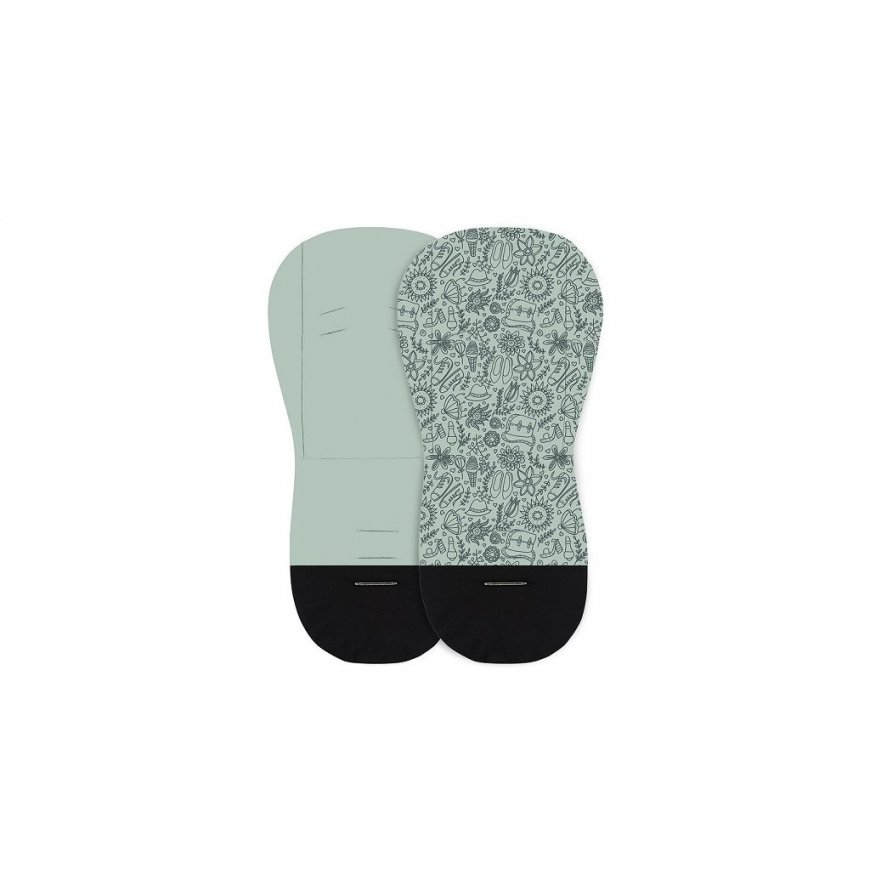 Petite&Mars Foamy - foam insert for stroller | green hipster