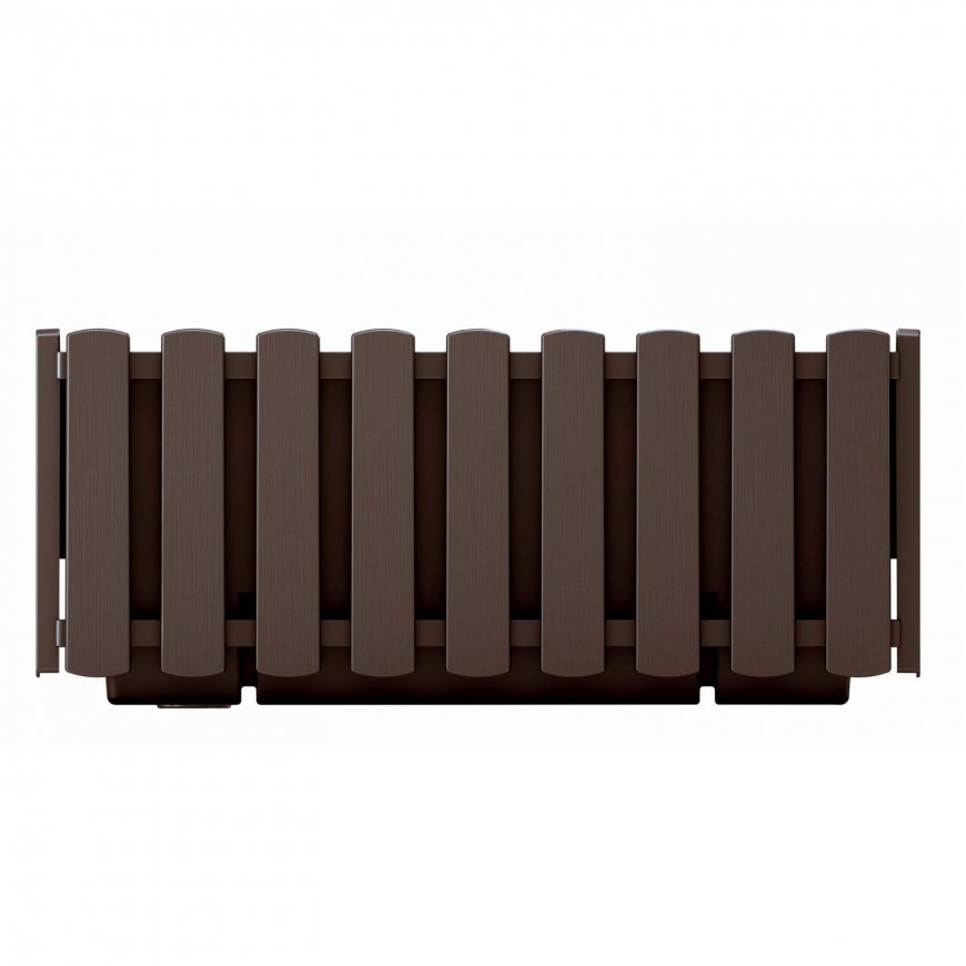 Ziedu pods Prosperplast Boardee Fencycase DDEF400-R222, brūns