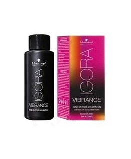 ammattilaisille tarkoitettu hiusväri Schwarzkopf Igora Vibrance Nº7-55 Vaaleille hiuksille Kultainen Keski 60ml