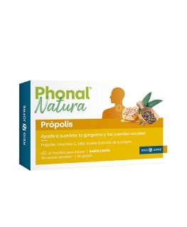 Phonal Natura PRÓPOLIS sidrunimaitselised imemistabletid 24 tk