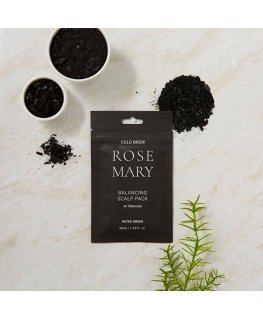 Rated Žalias "Rated Žalias Cold Brew Rosemary Balancing Scalp" Atkuriamoša matējošiem matiem maska 50ml