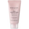 MARY & MAY Rozā un hialuronskābes mitrinošā maska „Hydra Wash Off Pack“, 30 g MARY & MAY Rozā un hialuronskābes mitrinošā maska „Hydra Wash Off Pack“, 30 g