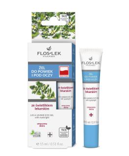 Floslek silmade ja silmaalused geelid, 15 ml