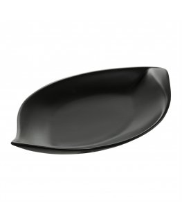 Salsa Boat Platter 27 x 15.5 cm black AMBITION