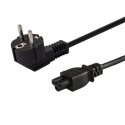 Savio CL-67 elektrības kabelis Melns 1,2 m IEC Type C (3.8 mm, 1.1 mm) CEE7/7 Savio CL-67 elektrības kabelis Melns 1,2 m IEC Type C (3.8 mm, 1.1 mm) CEE7/7