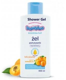 Bambino Family dušo želė itin švelni Mirabelka 400 ml
