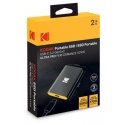 Kodak SSD 3.2Gen2 X210 S 2TB Nešiojamas EKSSD2TX210SK Kodak SSD 3.2Gen2 X210 S 2TB Nešiojamas EKSSD2TX210SK