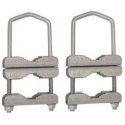 Antenna Mast Stands with Mounting Clips - Set of 2