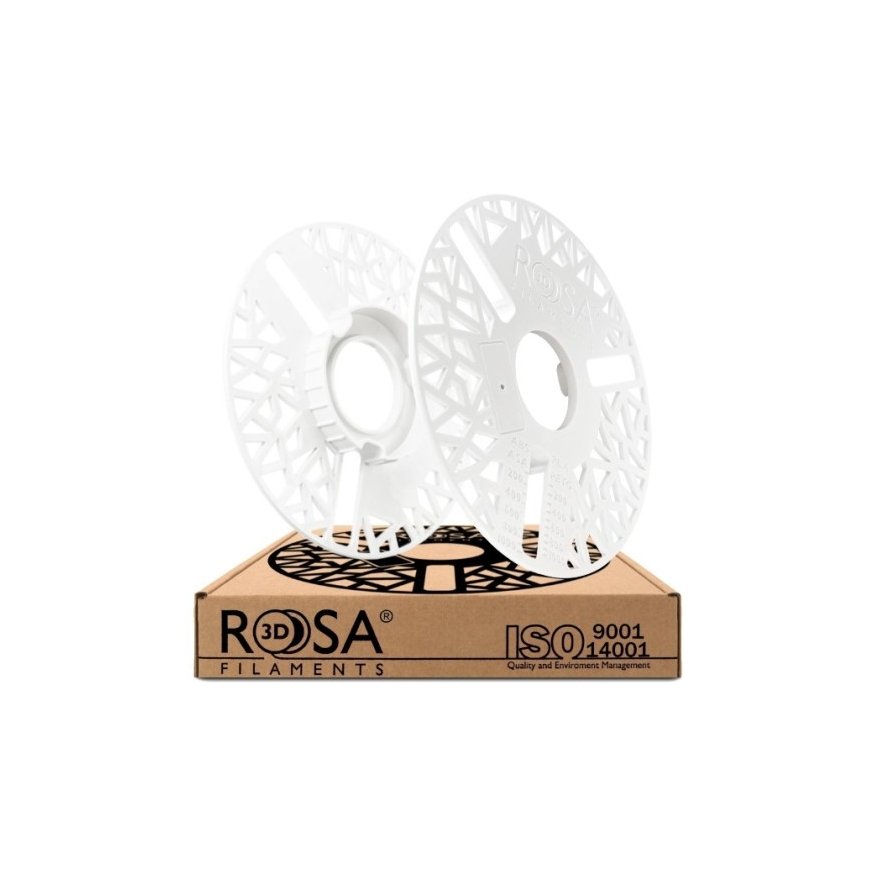 Kordinaatorid Rosa3D 1kg täitefilamentide pakenditele.
