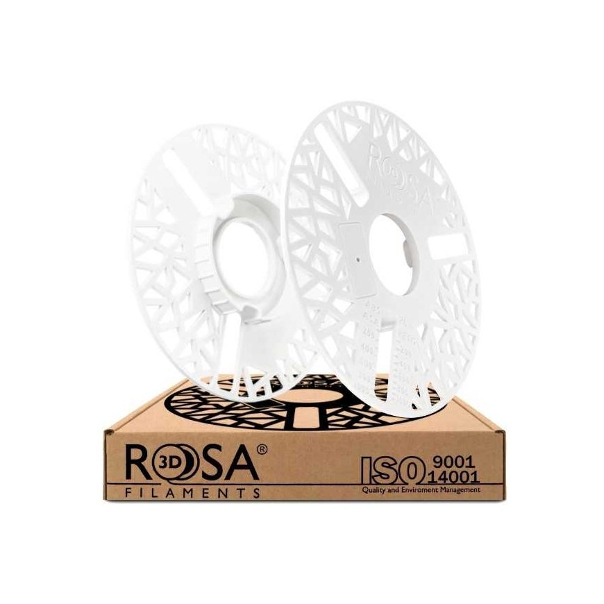Reusable spool sides for Rosa3D 1kg refill filament packages. – 2