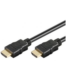 Goobay 31886 HDMI-kaabel 5 m HDMI tüüp A (Standard) Must