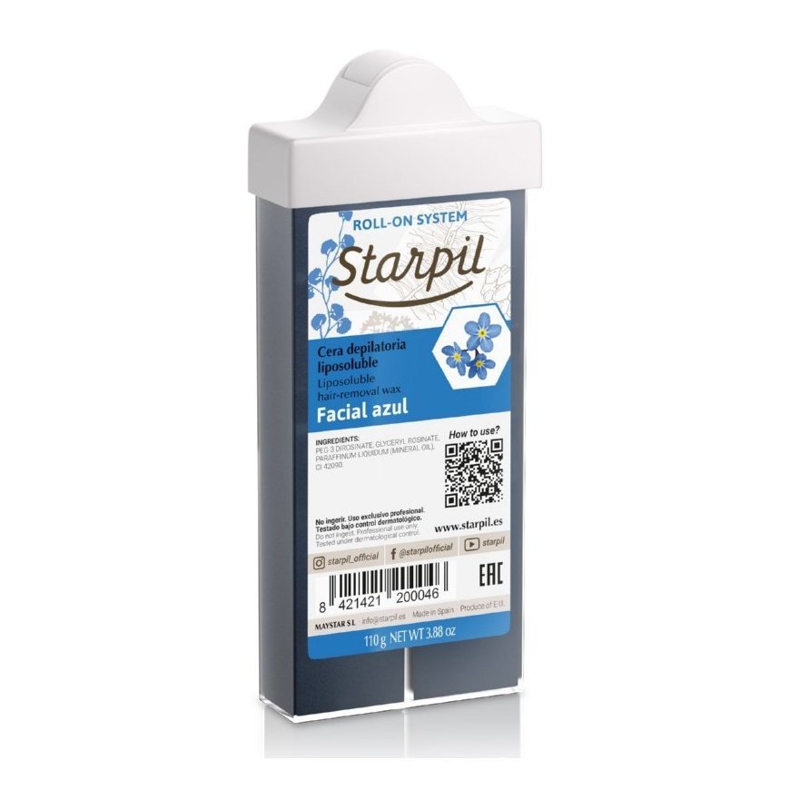 Starpil Vaškas kasetē Starpil, zils, piemērots