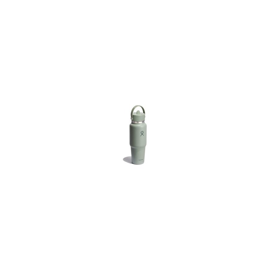 Hydro Flask Wide Mouth Travel Bottle with Flexible Straw Lid "Tonal Trillium", 946 ml – 2