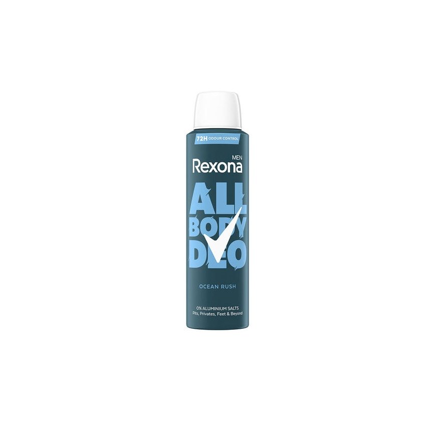 Rexona Ocean Rush Men All Body Deodorant Spray, 150 ml
