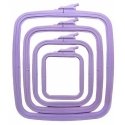 Nurge Marketing Nurge square (rectangular) plastic hair hoop 25x28 cm (gray) 170-14GREY