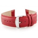Pacific W83 leather watch strap - red - 24mm Pacific W83 leather watch strap - red - 24mm