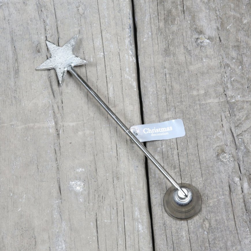 Mondex Unknown Candle Snuffer, A54030920, 29 cm, metal, silver – 2