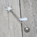 Mondex Unknown Candle Snuffer, A54030920, 29 cm, metal, silver Mondex Unknown Candle Snuffer, A54030920, 29 cm, metal, silver