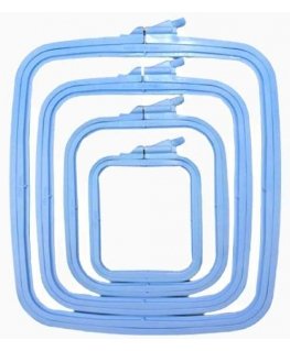 Nurge Marketing Nurge Квадратные (прямоугольные) пластиковые ободки 14,5*16,5 см (синие) 170-12BL