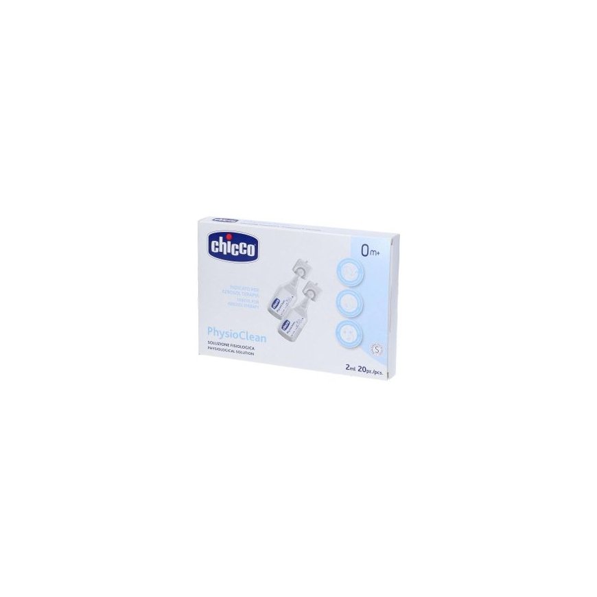 CHICCO-101710202 ISOTONIC SALINE SOLUTION 2 ML PACK OF 20.