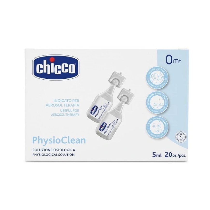 CHICCO-101710202 ISOTONIC SALINE SOLUTION 2 ML PACK OF 20. – 2