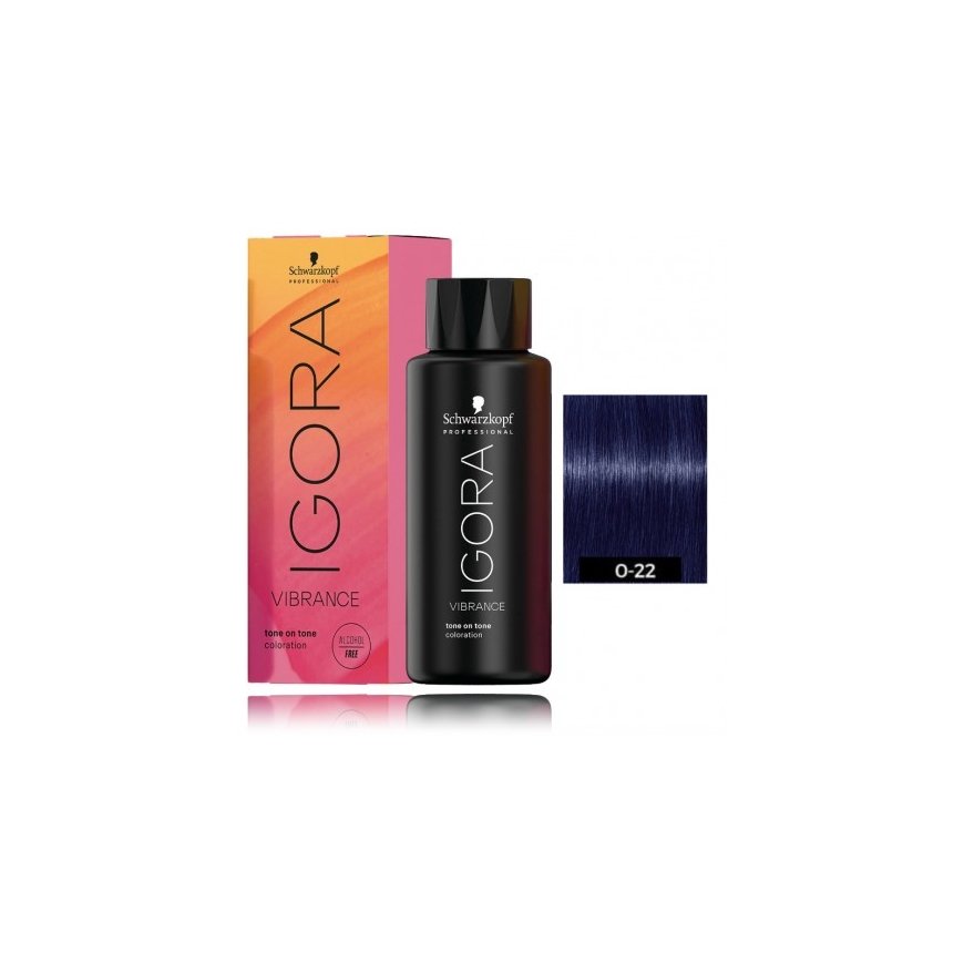 Краска для волос Schwarzkopf Igora Vibrance Tone On Tone 60 мл - 1-0
