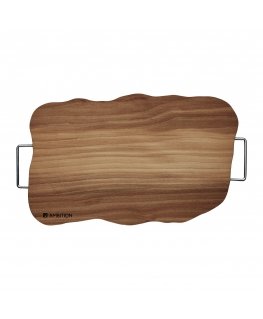 Koka griešanas dēlis ar rokturi Natural Fala 39 x 25 cm AMBITION