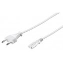 Goobay 96035 power cable White 1.8 m CEE7/16 C7 coupler