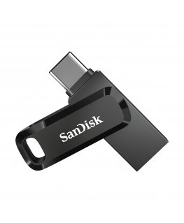 SanDisk Ultra Dual Drive Go USB-muisti 64 GB USB Type-A / USB Type-C 3.2 Gen 1 (3.1 Gen 1) musta