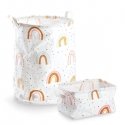 Zeller Present 14485 toy storage Storage basket Freestanding Multicolour, White