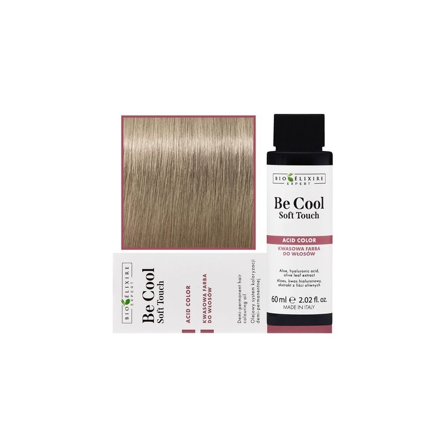 Bioelixire Be Cool Soft Touch - Hiukset väri 60ml - 8.0 | Vaaleanblondi