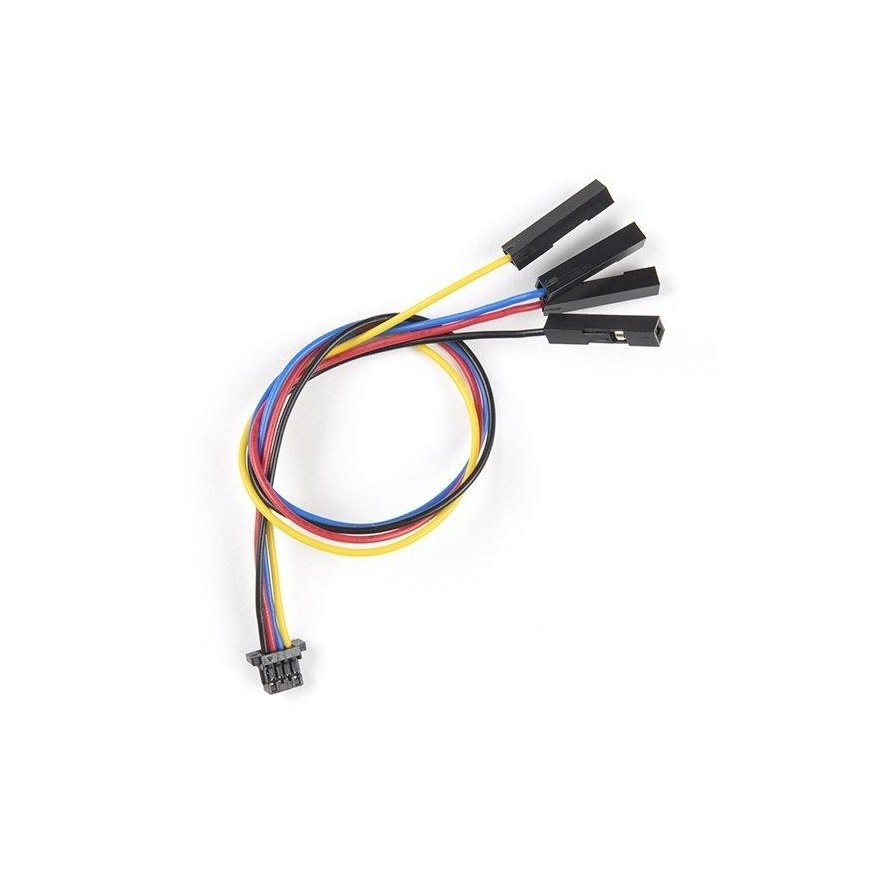 Flexible Qwiic Plug Cable with 4-Pin Connector, 15cm, SparkFun PRT-17261