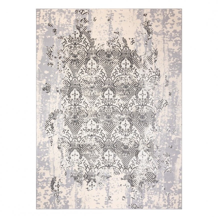 Stiilne kilim ARLEN MARBLE2 mustas glamuurne 160x220 Hakano – 2