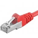 PremiumCord SP6ASFTP005R tinklo kabelis Raudona 0,5 m Cat6a S/FTP (S-STP) PremiumCord SP6ASFTP005R tinklo kabelis Raudona 0,5 m Cat6a S/FTP (S-STP)