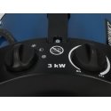 Blaupunkt EH5010 Sisätila musta, Sininen, Punainen 3000 W Sähkökäyttöinen lämpötuuletin