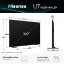 Hisense 100U7Q 2,54 m (100") 4K Ultra HD Nutiteleri funktsioon WiFi Must