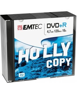 Emtec ECOVPR471016SL чистый DVD 4,7 GB DVD+R 10 шт