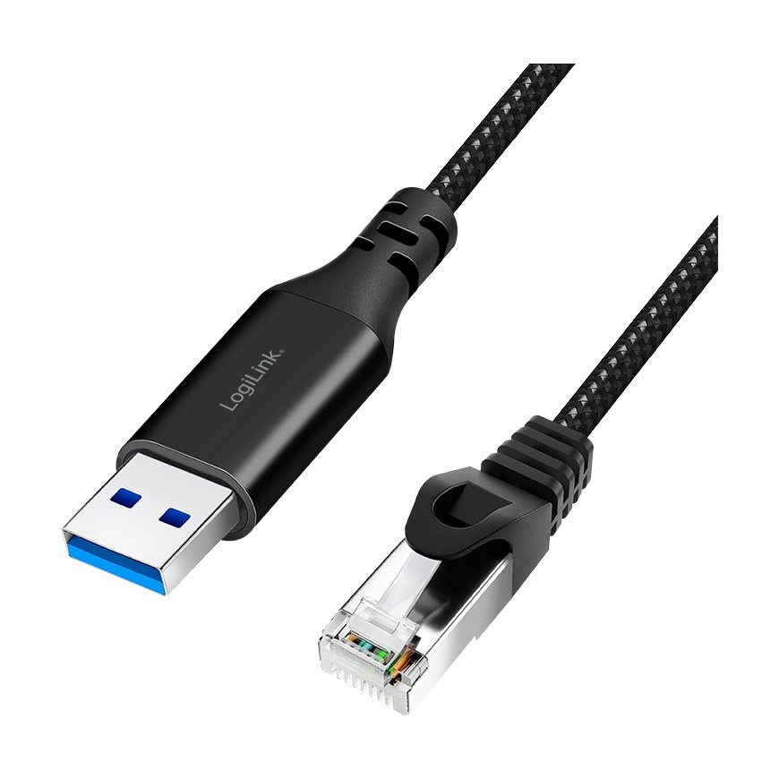 LogiLink CU0403 võrgukaabel Must 3 m Cat6 S/FTP (S-STP)