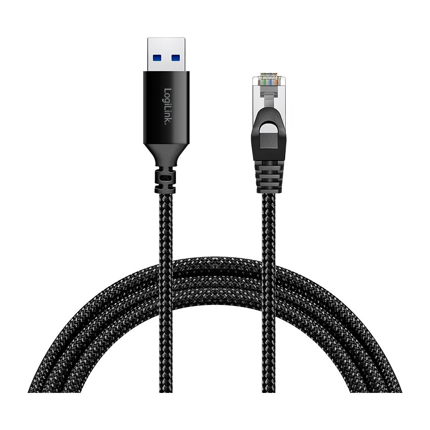 LogiLink CU0403 сетевой кабель Черный 3 m Cat6 S/FTP (S-STP) – 2