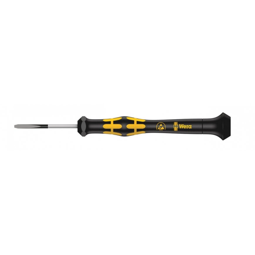 Wera 1578 A ESD Kraftform Micro screwdriver for slotted screws