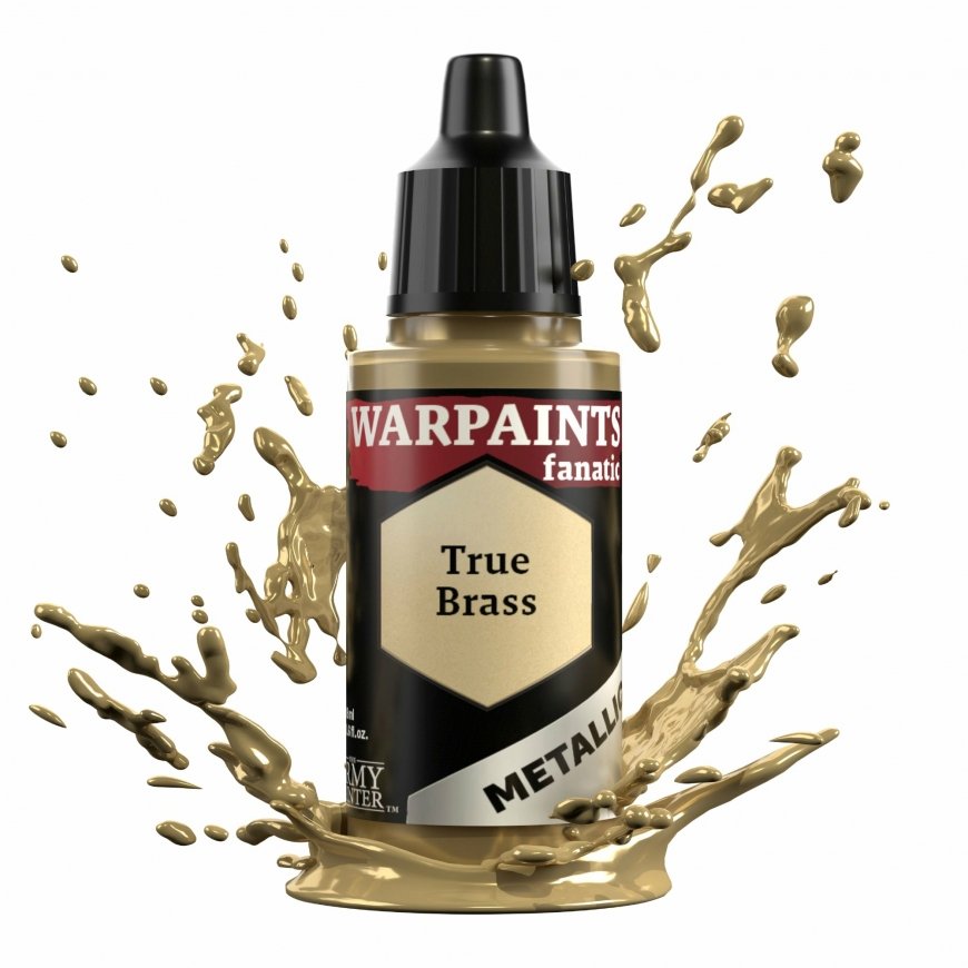 The Army Painter Warpaints Fanatic Metallic: True Brass Veepõhine värv 1 tk – 2