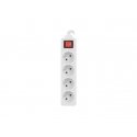 Lanberg PS1-04E-0150-W pikendusjuhe 1,5 m 4 vahelduvvoolu kontakt Hoonesisene Valge Lanberg PS1-04E-0150-W pikendusjuhe 1,5 m 4 vahelduvvoolu kontakt Hoonesisene Valge