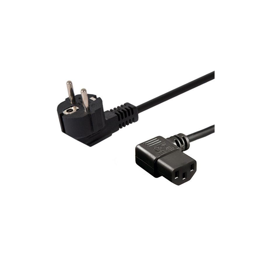 Savio CL-116 elektrības kabelis Melns 1