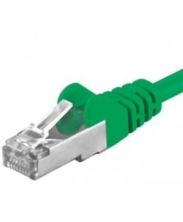 PremiumCord SP6ASFTP010G tīkla kabelis Zaļš 1 m Cat6a S/FTP (S-STP)