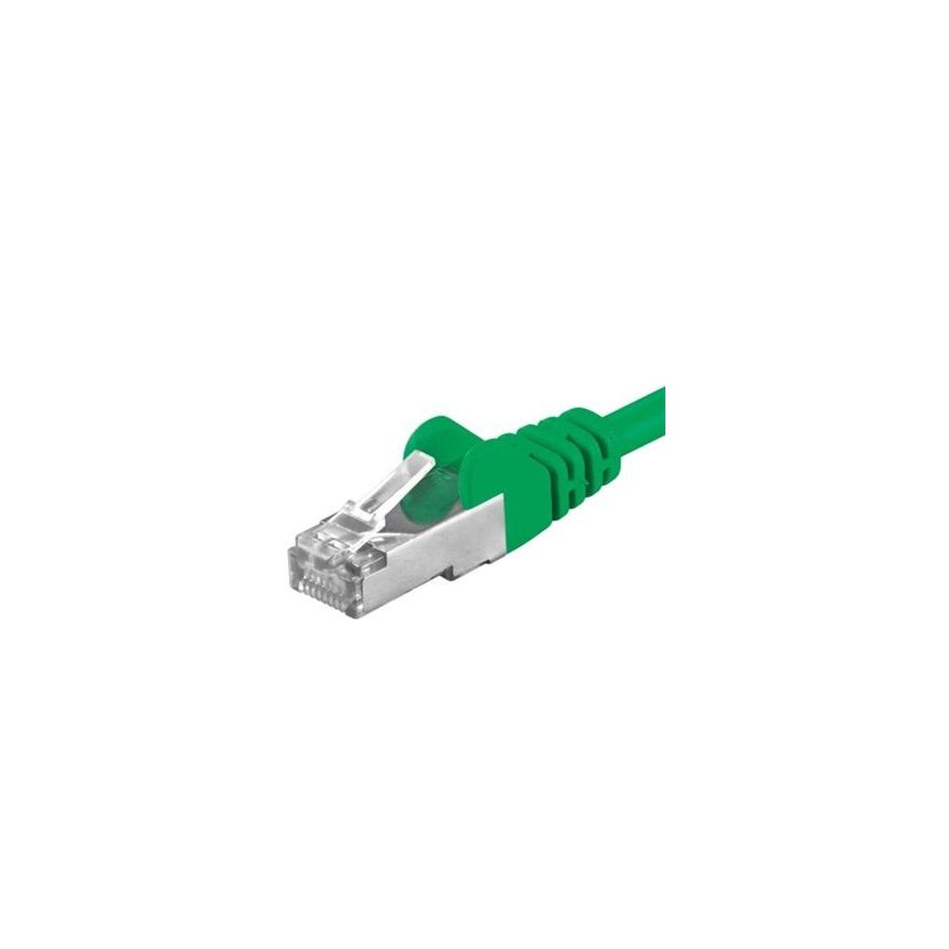 PremiumCord SP6ASFTP010G tīkla kabelis Zaļš 1 m Cat6a S/FTP (S-STP)