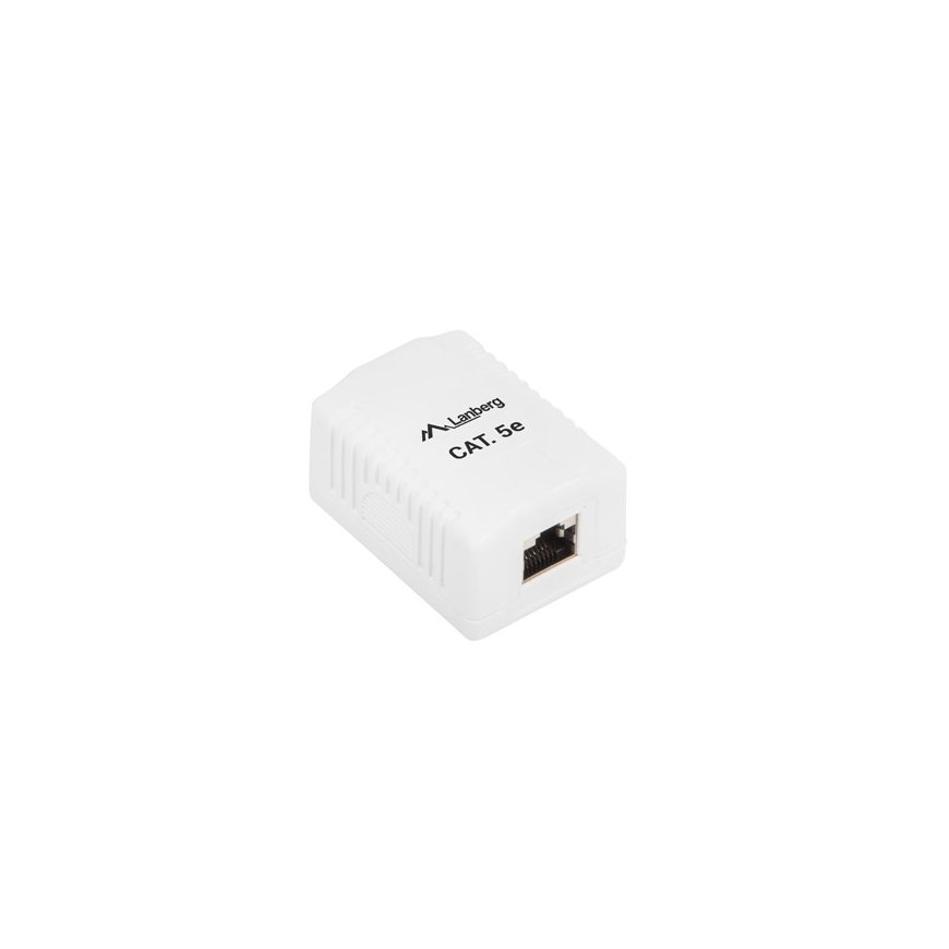 Lanberg OS5-0001-W network junction box Cat5e White – 2