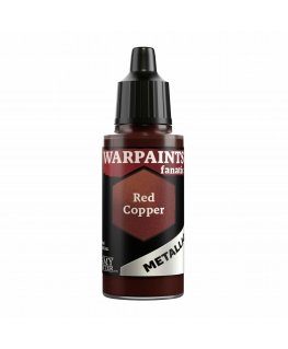 The Army Painter Warpaints Fanatic Metallic: Red Copper Vandens pagrindu pagaminti dažai 1 vnt