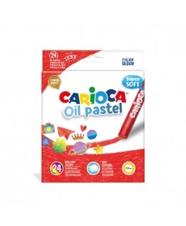 Carioca 43278 pastellkriit Õlipastell Pehme Mitmevärviline 24 tk