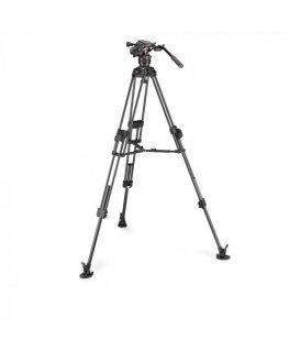 Manfrotto Nitrotech 608 kolmijalka Liikekamera 3 jalkoja musta